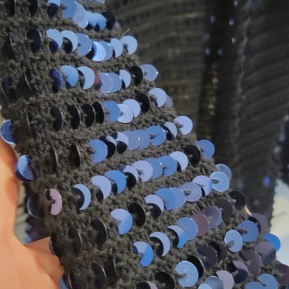 DVF sequin cardigan sweater - Picture 2 of 4